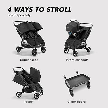 Amazon.com : Baby Jogger City Mini GT2 All-Terrain Double